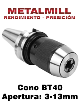 Cono porta Boquillas BT40